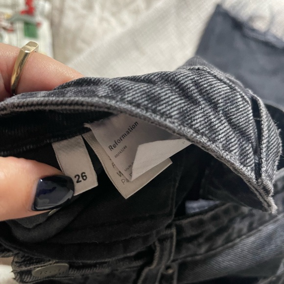 Reformation Straight Ankle Jeans - Picture 3 of 4